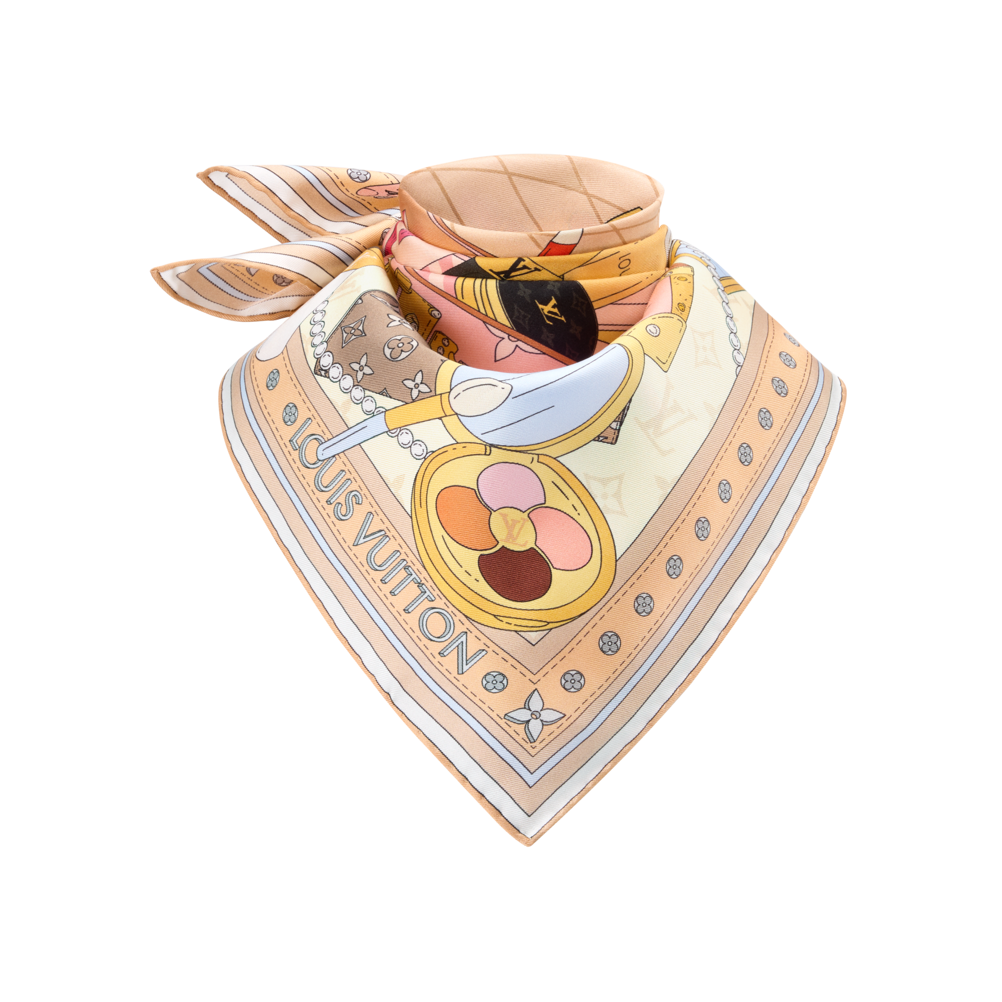 S00 Accesorios Pañuelos de seda y bandanas Pañuelo Paris En Beaute 55 | Louis Vuitton ® (Ampliar producto)