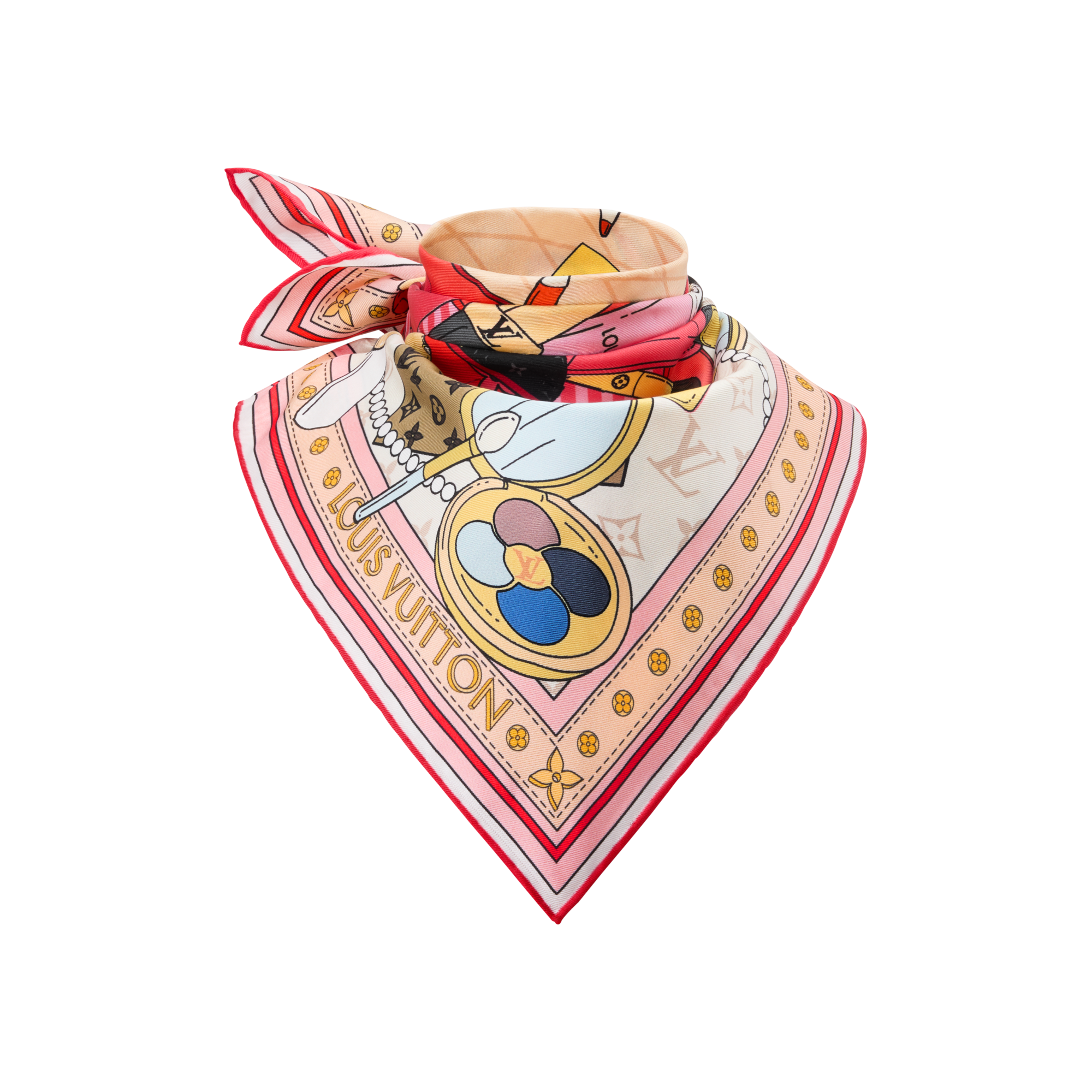 S00 Accesorios Pañuelos de seda y bandanas Pañuelo Paris En Beaute 55 | Louis Vuitton ® (Ampliar producto)