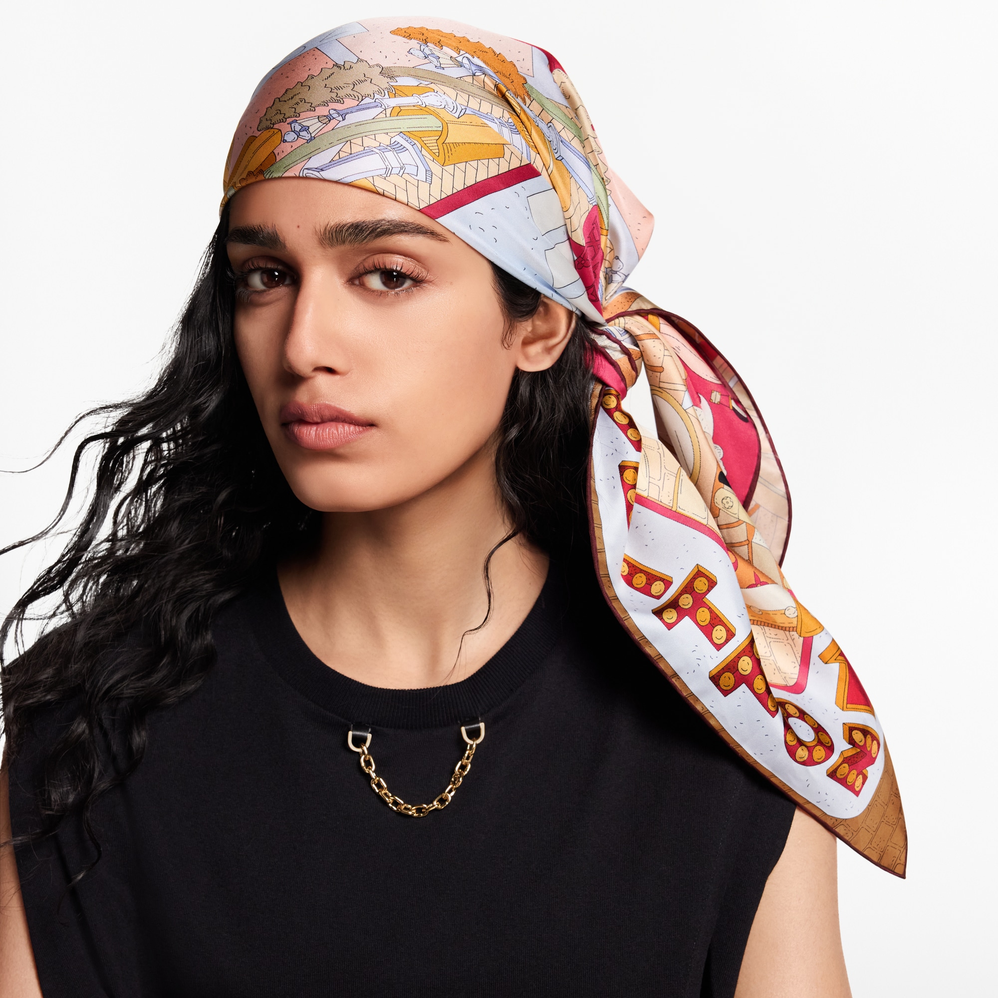 S00 Accesorios Pañuelos de seda y bandanas Pañuelo Paris En Beaute 90 | Louis Vuitton ® (Ampliar producto)