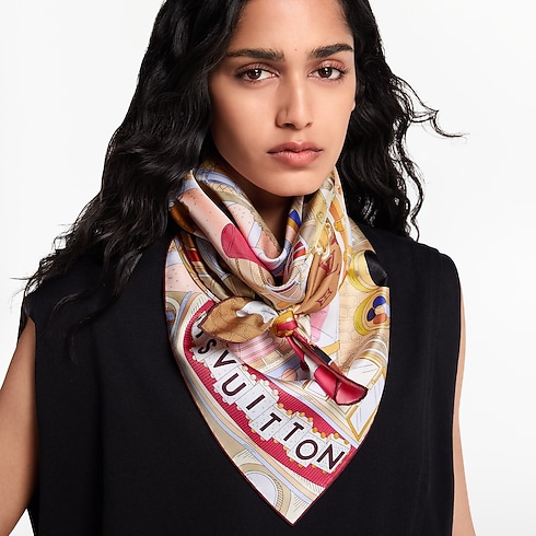 S00 Accesorios Pañuelos de seda y bandanas Pañuelo Paris En Beaute 90 | Louis Vuitton ® (Ampliar producto)