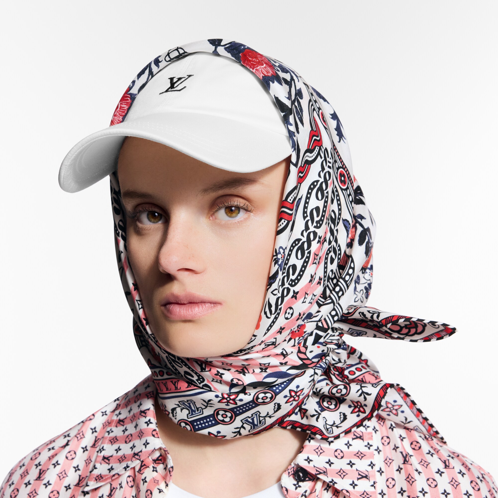 S00 Accesorios Pañuelos de seda y bandanas Pañuelo Summer Garden 90 | Louis Vuitton ® (Ampliar producto)