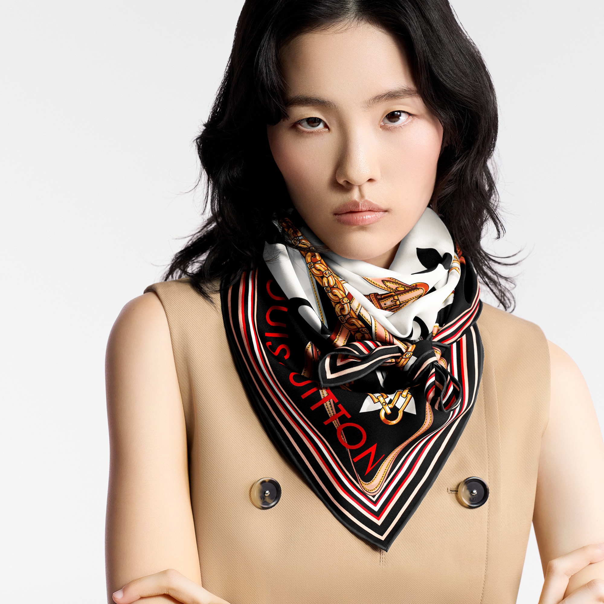 S00 Accesorios Nuevo para esta temporada Pañuelo Ultimate Monograma | Louis Vuitton ® (Ampliar producto)
