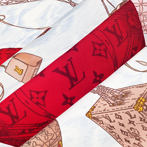 S00 Accesorios Pañuelos de seda y bandanas Pañuelo Up And Away 90 | Louis Vuitton ® (Ampliar producto)