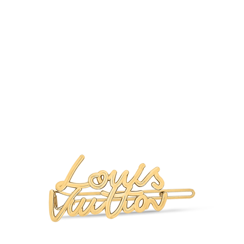 S00 Accesorios Accesorios para el pelo Pasador LV Script | Louis Vuitton ® (Ampliar producto)