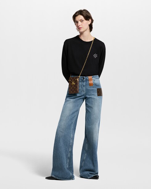 Monogram Small Leather Goods Newness Phone Pouch Métis | Louis Vuitton ®