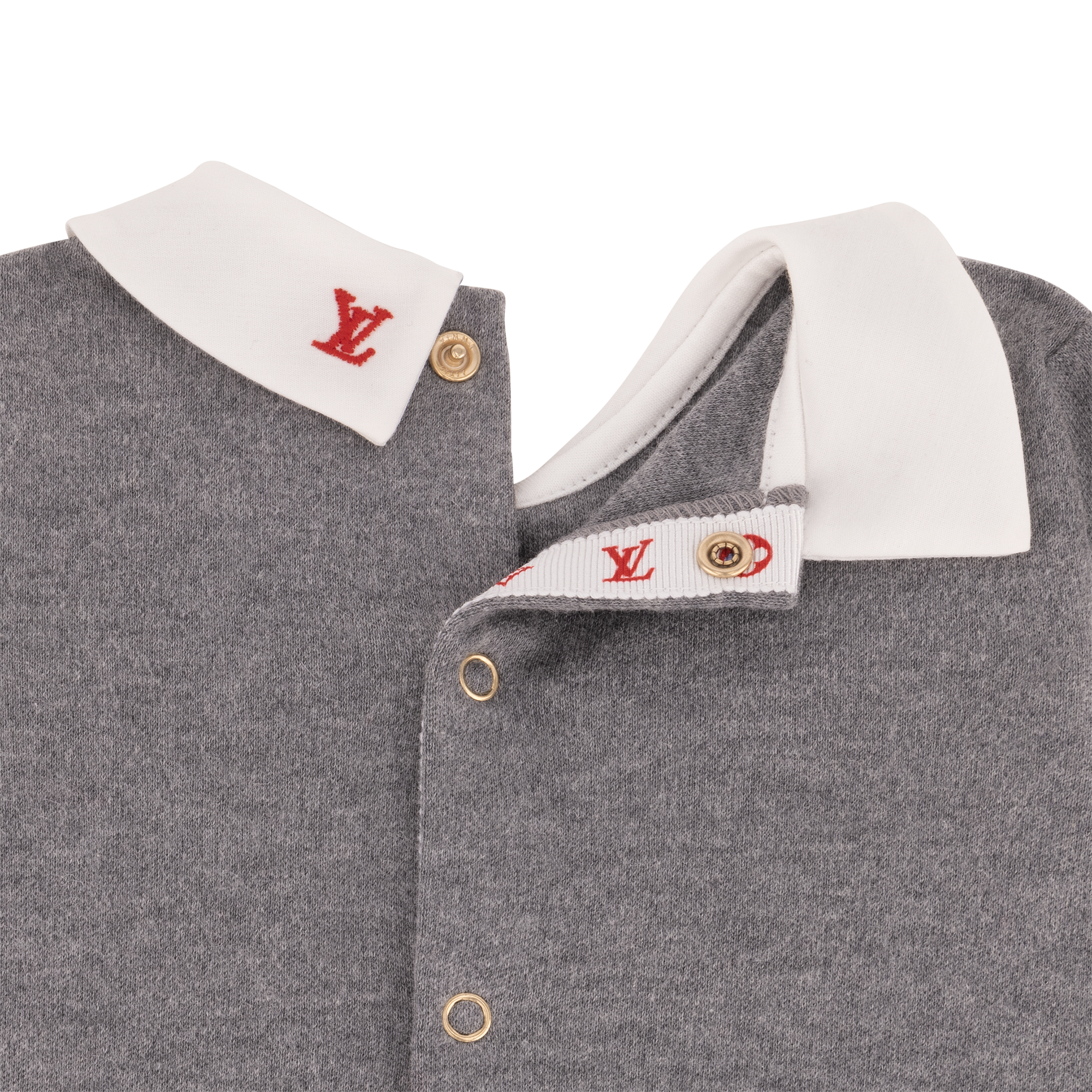S00  } Pijama con cuello en punta | Louis Vuitton ® (Ampliar producto)