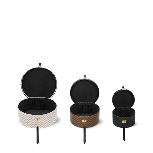 Damier Other Baúles y Cajas Cofres Pirámide Boite Chapeau Damier | Louis Vuitton ® (Ampliar producto)