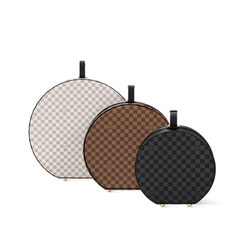 Damier Other Baúles y Cajas Cofres Pirámide Boite Chapeau Damier | Louis Vuitton ® (Ampliar producto)
