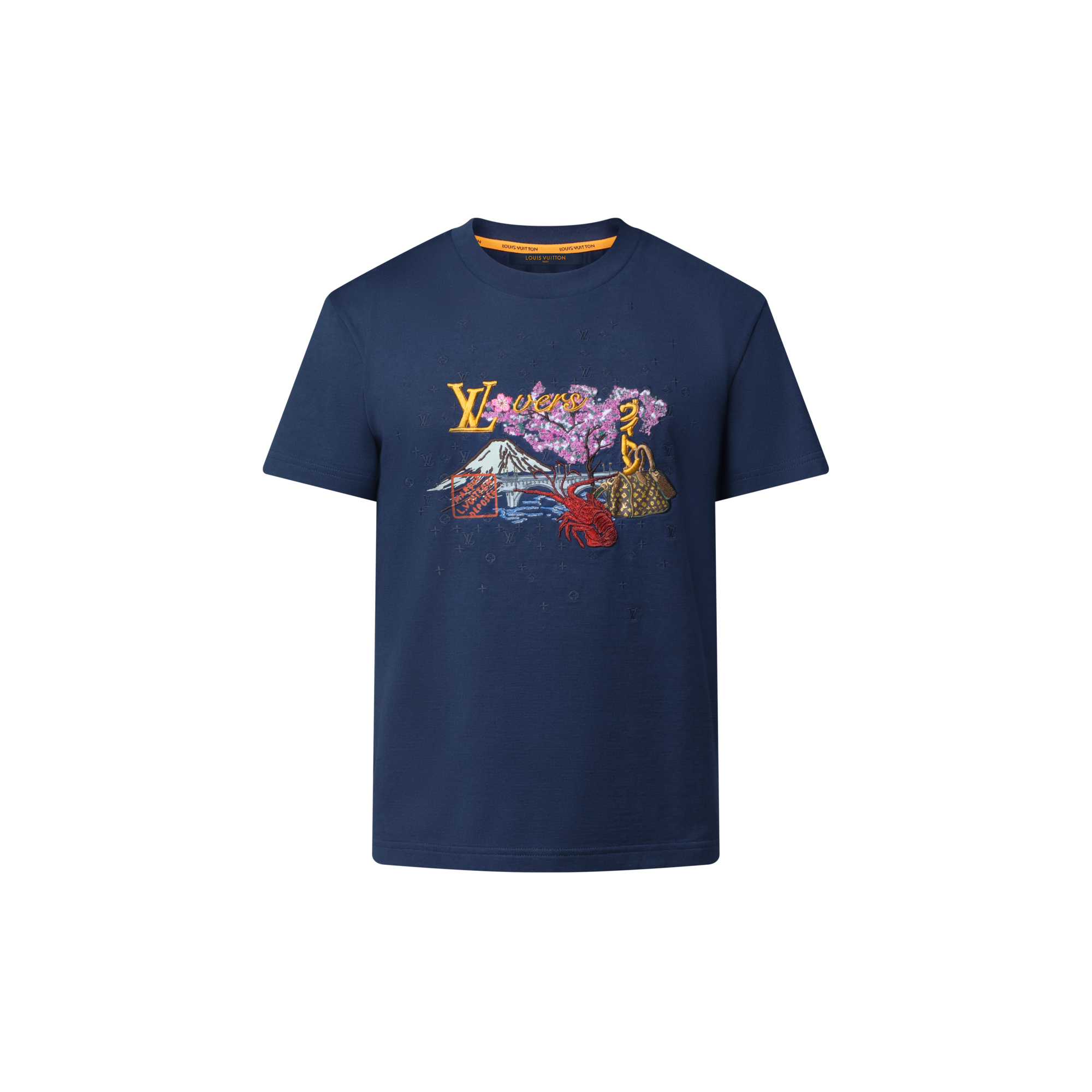  Ready to Wear Camisetas y camisas tipo polo Playera bordada | Louis Vuitton ® (Ampliar producto)
