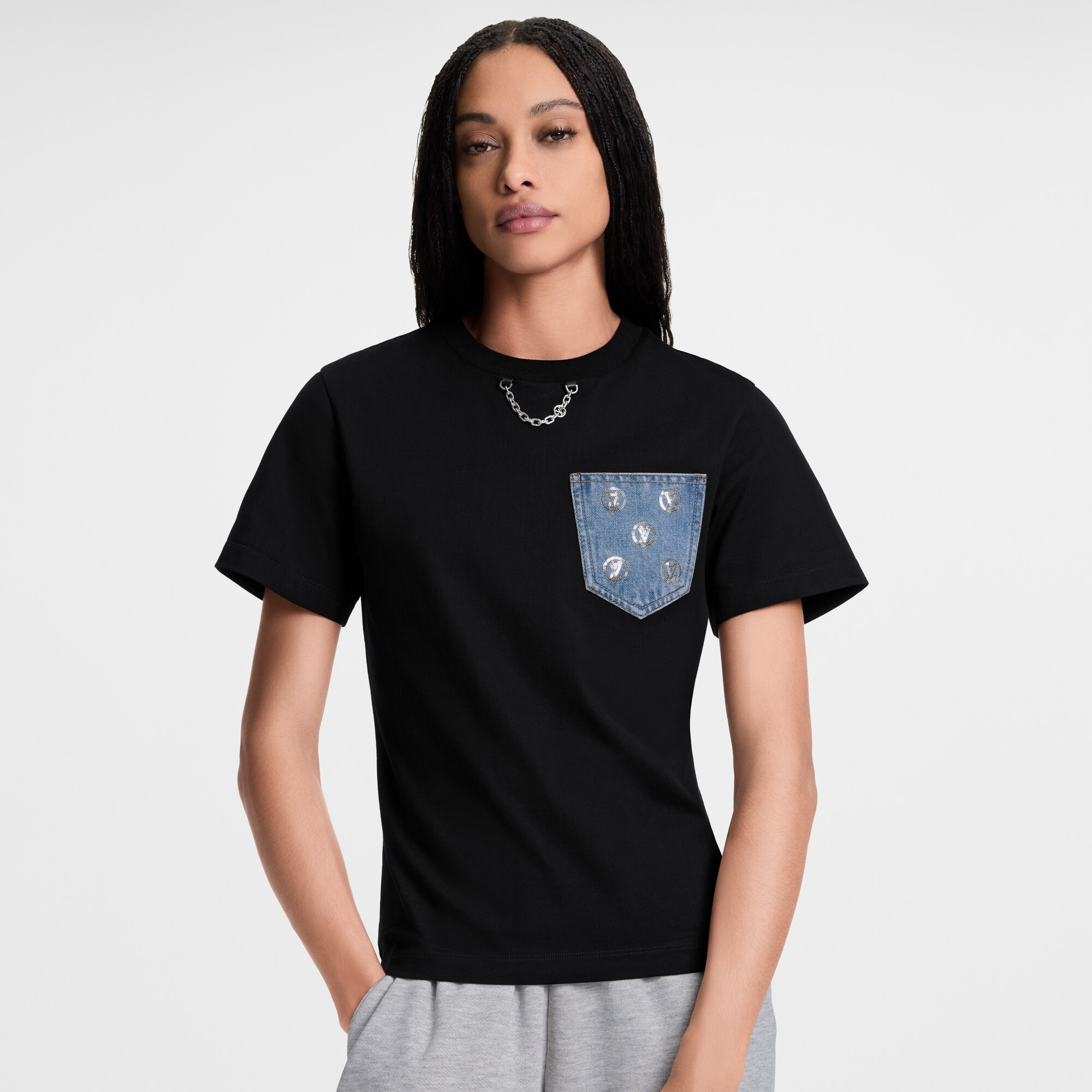  Ready to Wear Tops Playera con bolsillo distintiva | Louis Vuitton ® (Ampliar producto)