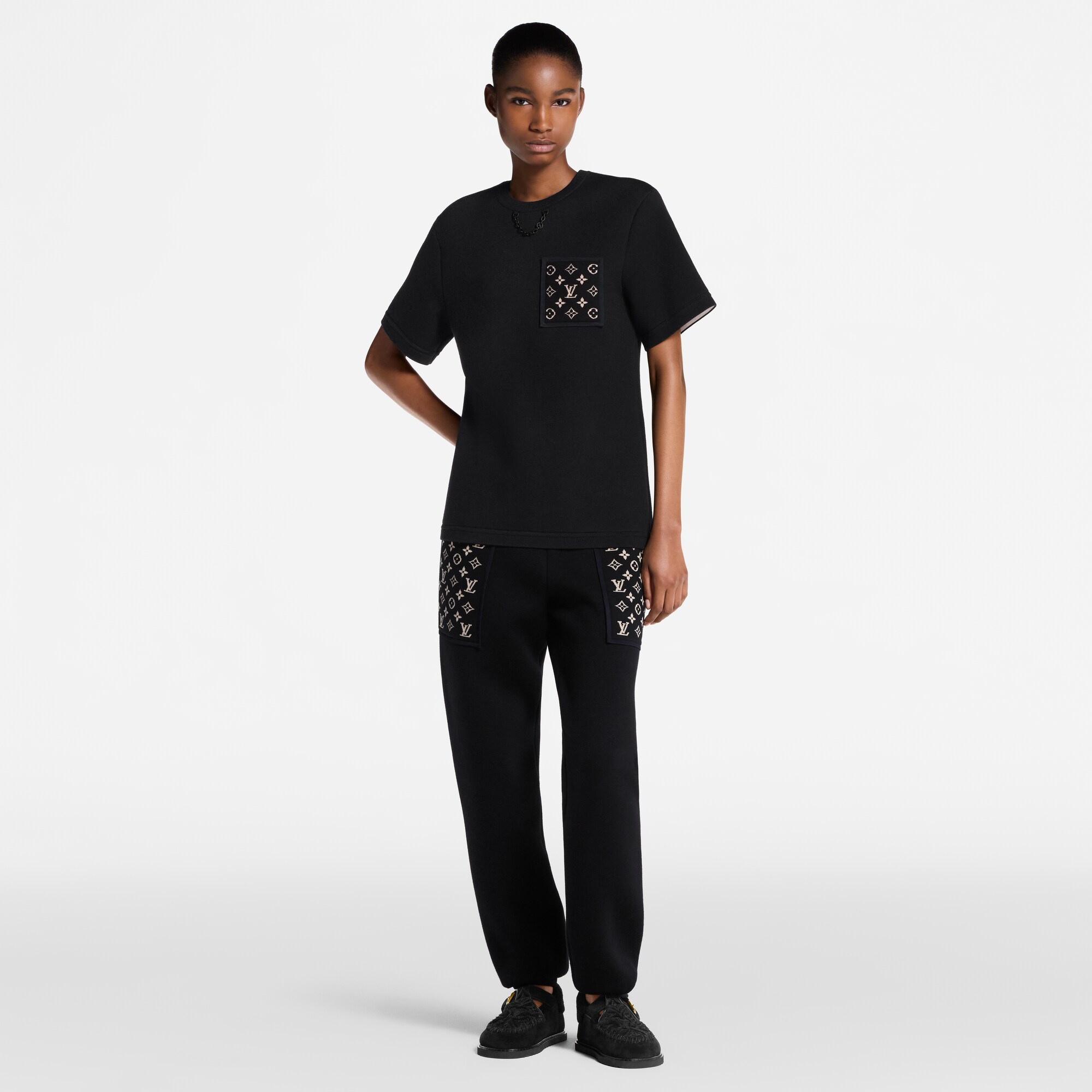  Ready to Wear Tops Playera con bolsillo y motivo Monograma | Louis Vuitton ® (Ampliar producto)