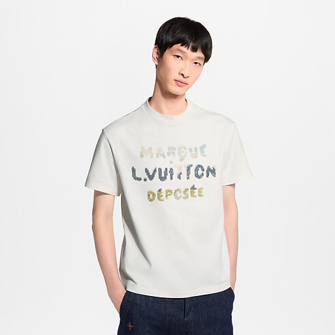 Ready-to-Wear Playeras y Polos Playera con bordado Monograma Sashiko | Louis Vuitton ® (Ampliar producto)