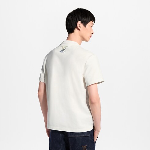 Ready-to-Wear Playeras y Polos Playera con bordado Monograma Sashiko | Louis Vuitton ® (Ampliar producto)