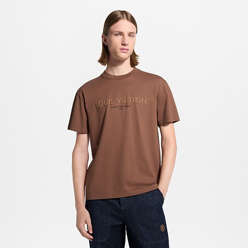 Ready-to-Wear Playeras y Polos Playera con bordado Monograma Sashiko | Louis Vuitton ® (Ampliar producto)