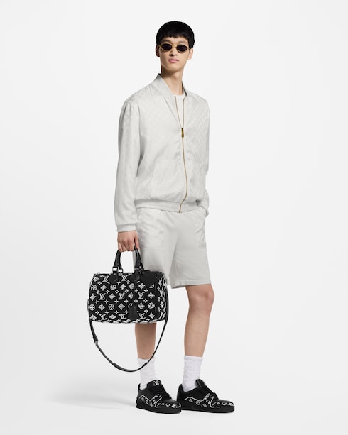 Para Ele Lançamentos Camiseta com Detalhes de Nylon Monogram | Louis Vuitton ®