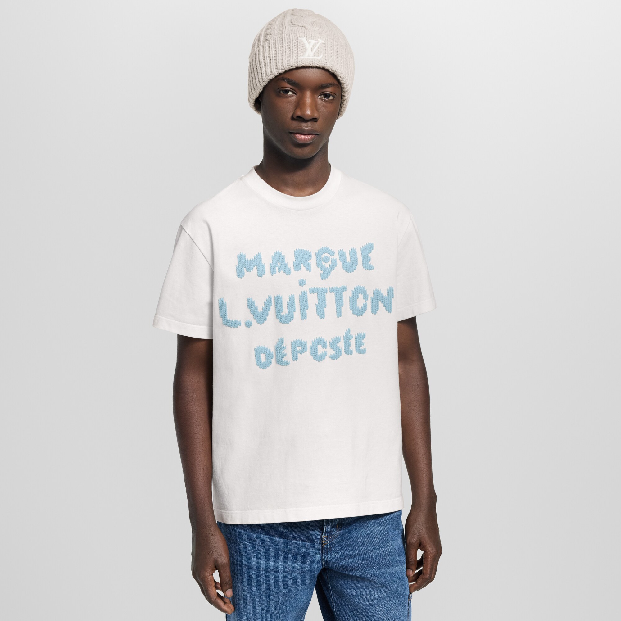  Ready to Wear Camisetas y camisas tipo polo Playera con distintivo bordado | Louis Vuitton ® (Ampliar producto)
