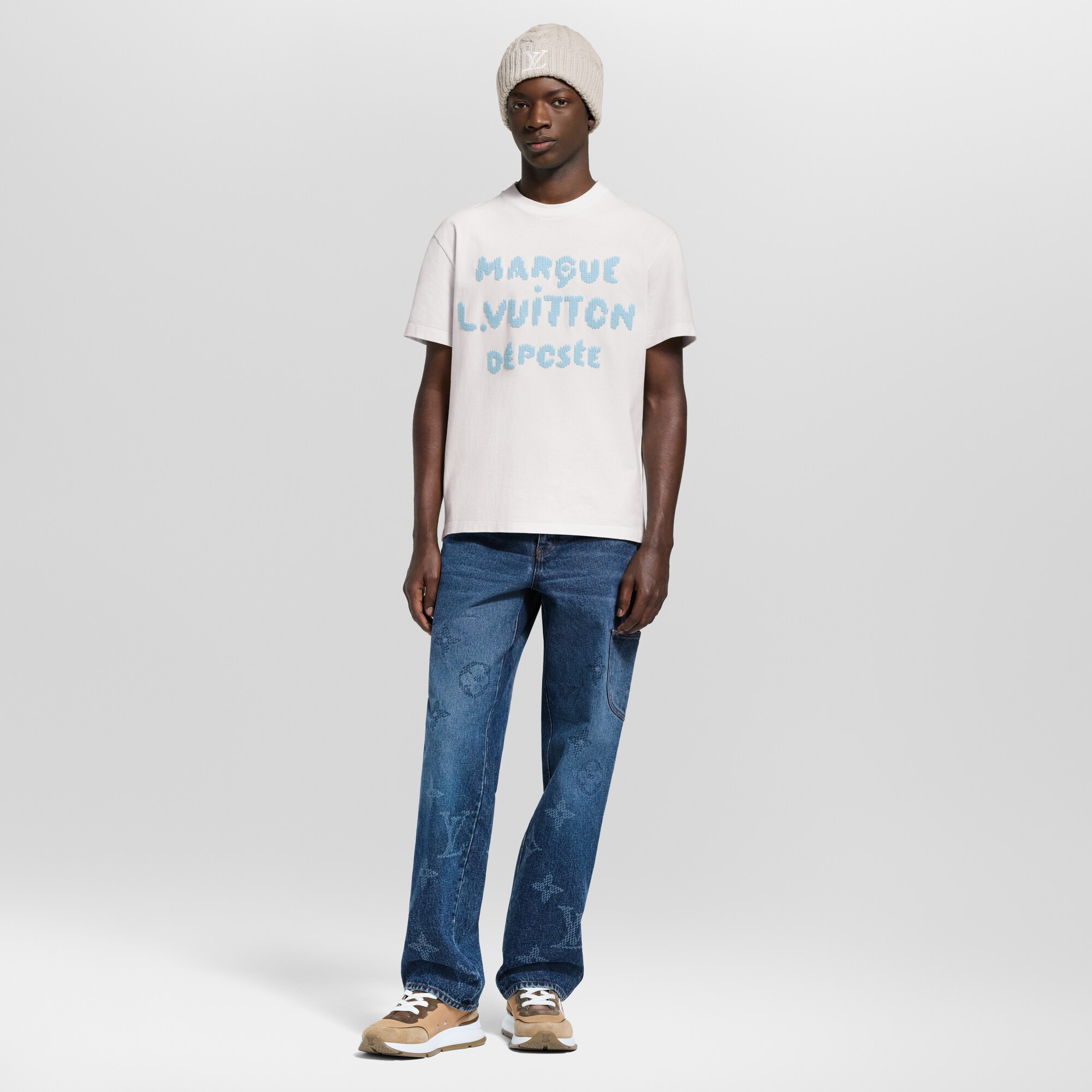  Ready to Wear Camisetas y camisas tipo polo Playera con distintivo bordado | Louis Vuitton ® (Ampliar producto)