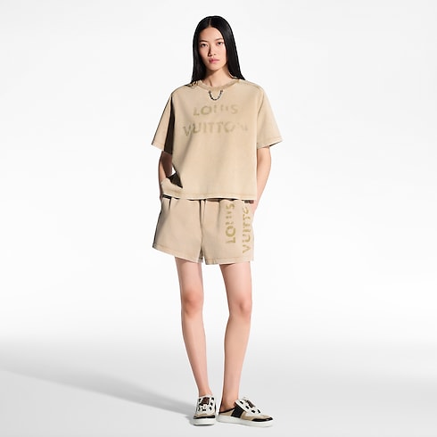 Ready to Wear Tops Playera con efecto vintage | Louis Vuitton ® (Ampliar producto)