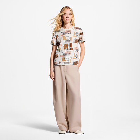 Ready-to-Wear Sudaderas Playera con estampado de baúles | Louis Vuitton ® (Ampliar producto)