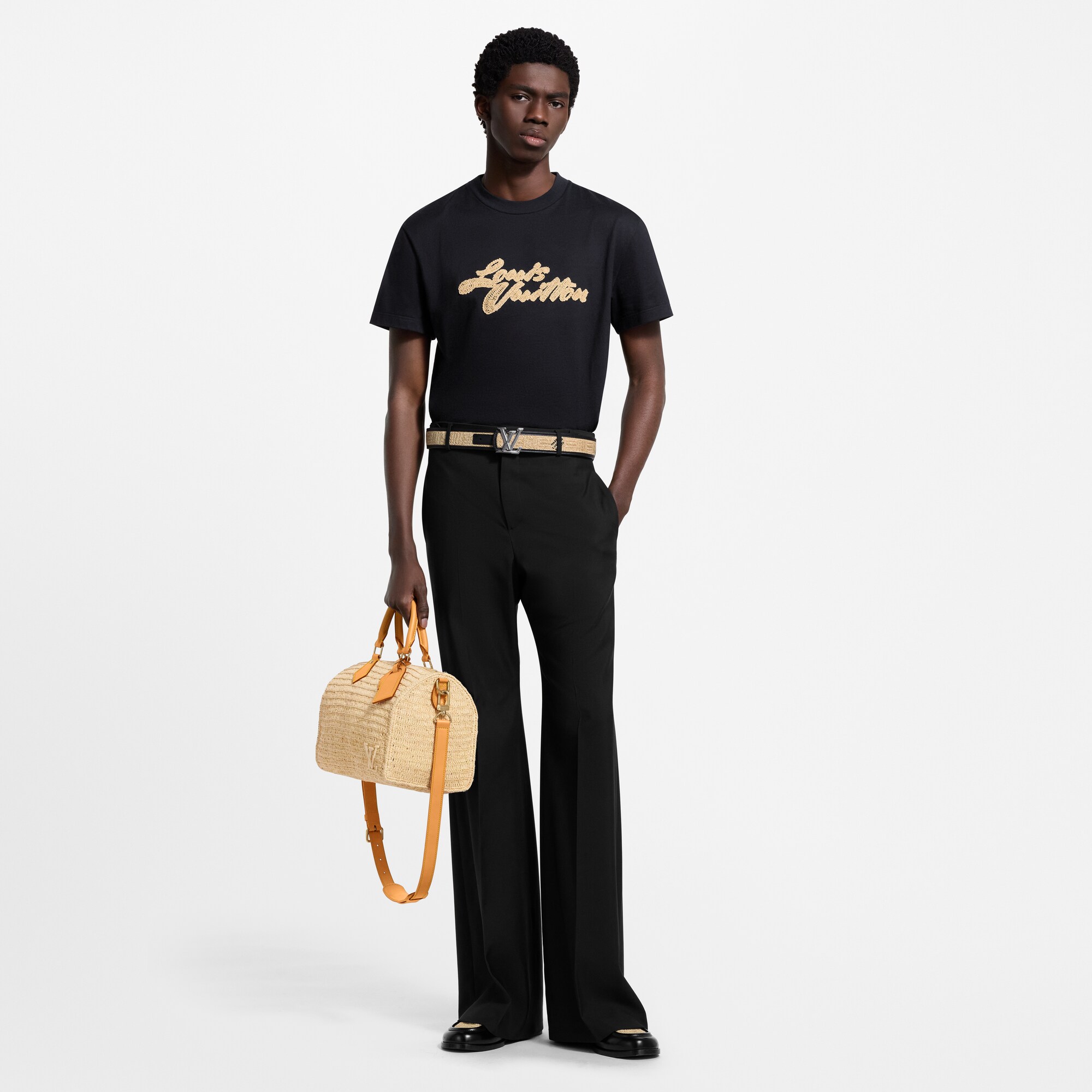  Ready to Wear Camisetas y camisas tipo polo Playera con logotipo bordado | Louis Vuitton ® (Ampliar producto)