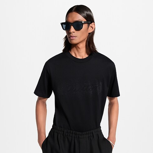 Ready-to-Wear Playeras y Polos Playera con logotipo bordado con lentejuelas | Louis Vuitton ® (Ampliar producto)