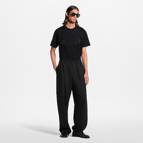 Ready-to-Wear Playeras y Polos Playera con logotipo bordado con lentejuelas | Louis Vuitton ® (Ampliar producto)