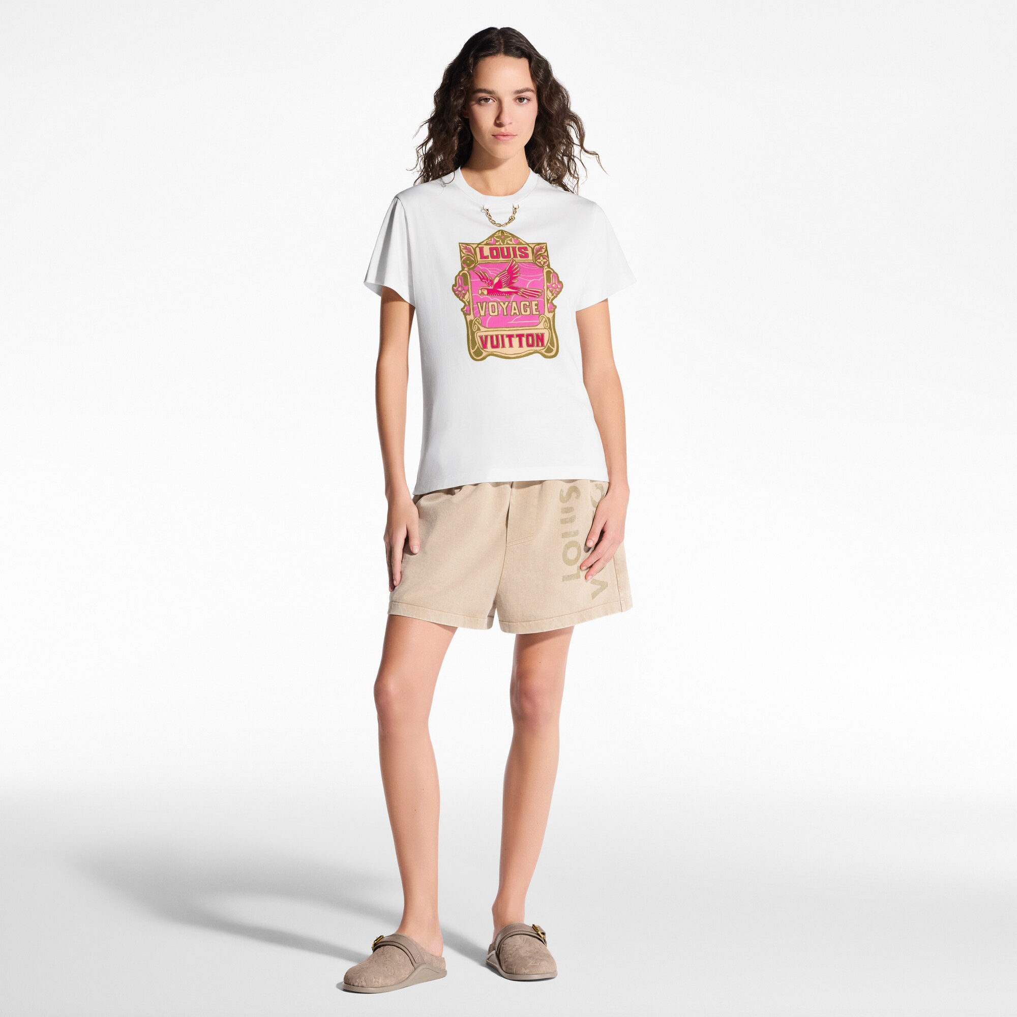  Ready to Wear Tops Playera con motivo de loro | Louis Vuitton ® (Ampliar producto)