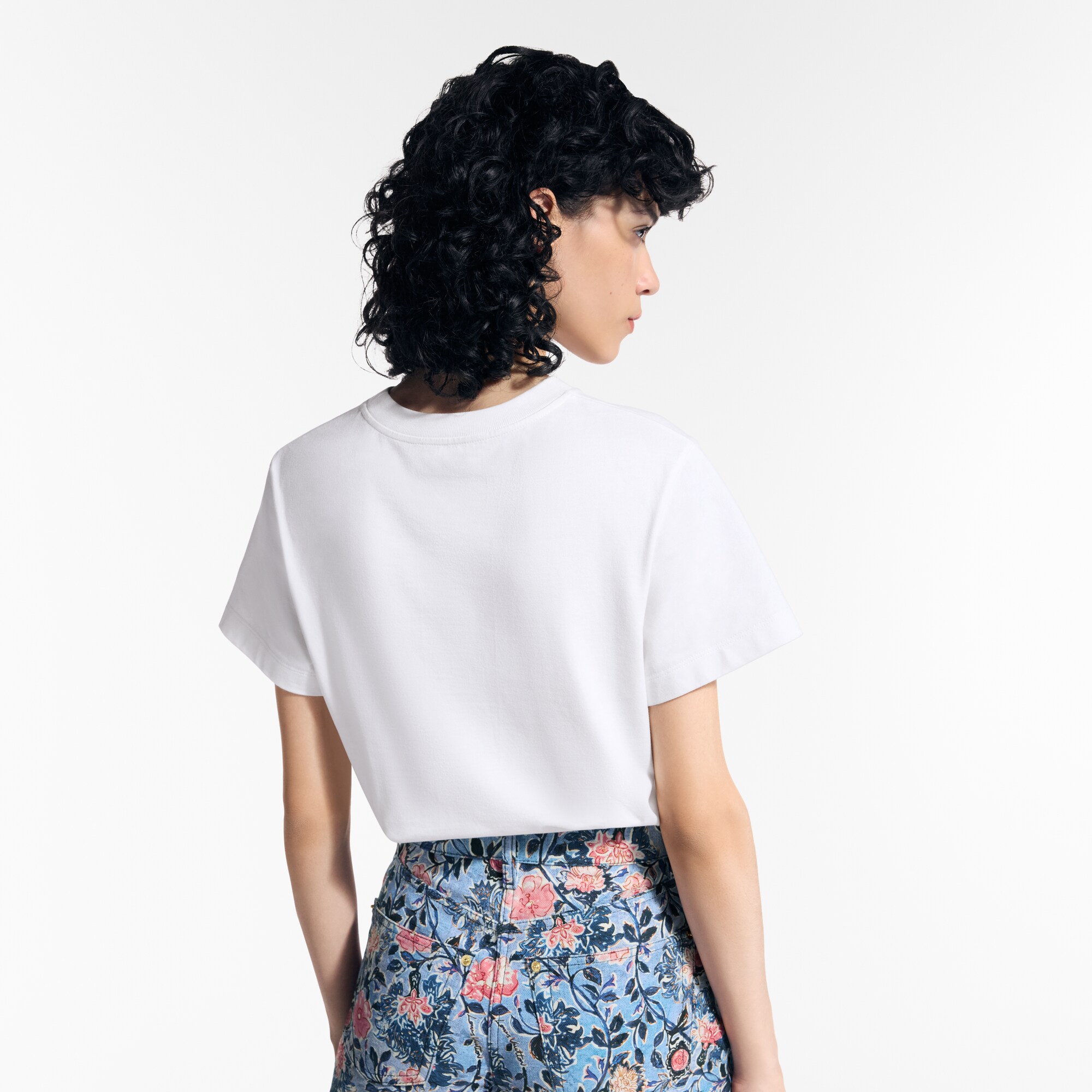  Ready to Wear Tops Playera con motivo LV bordado | Louis Vuitton ® (Ampliar producto)