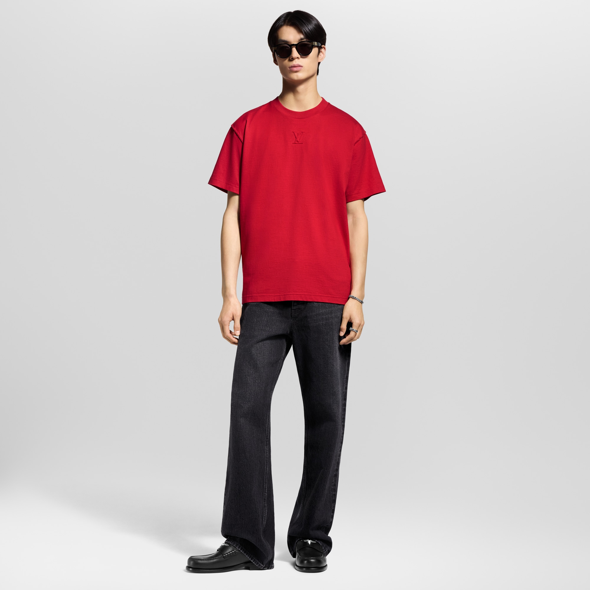  Ready to Wear Camisetas y camisas tipo polo Playera con motivo LV bordado | Louis Vuitton ® (Ampliar producto)