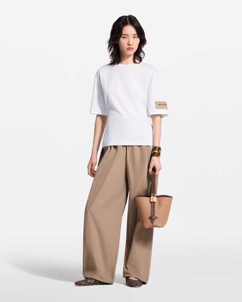 Ready-to-Wear Tops Signature Patch Tapered T-Shirt | Louis Vuitton ®