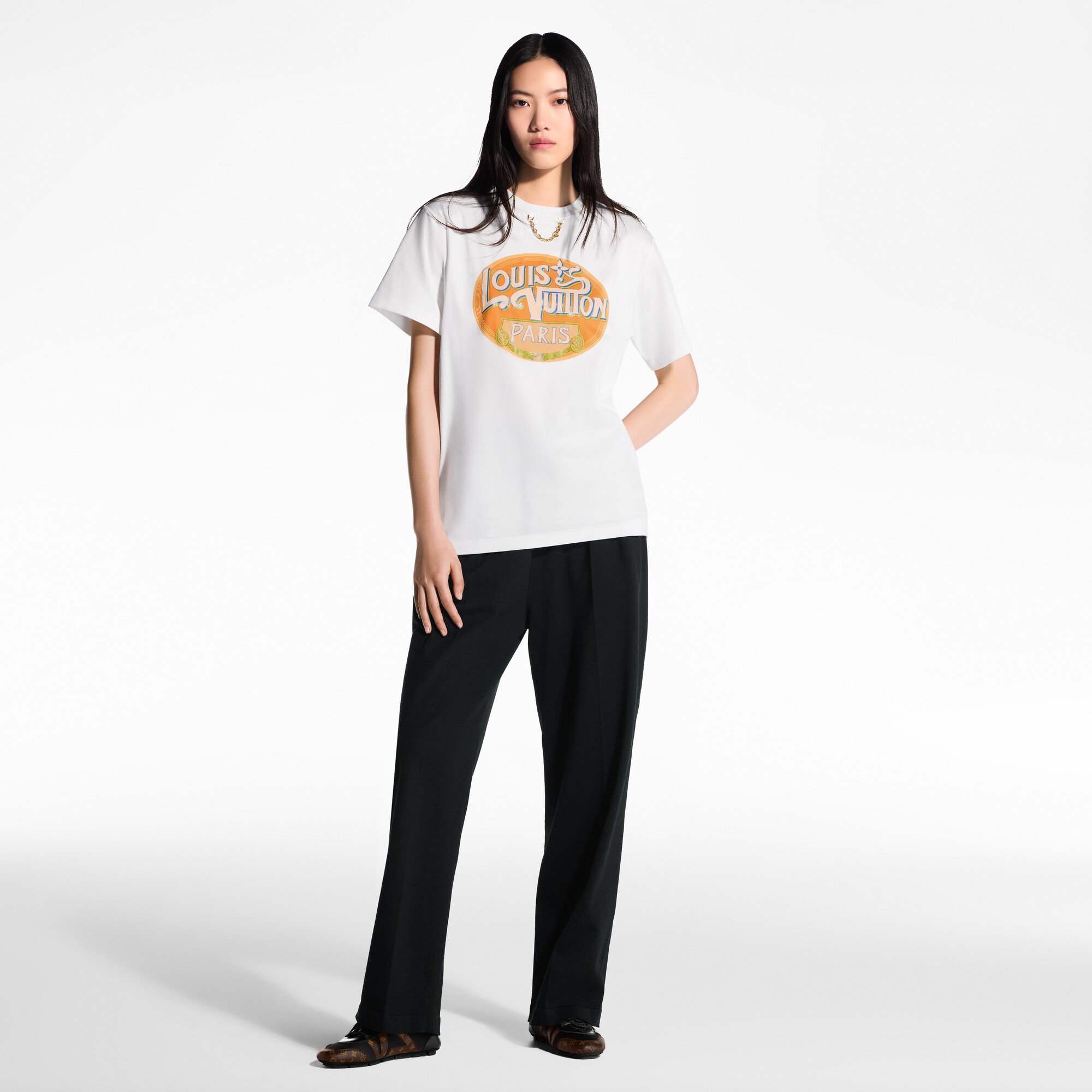  Ready to Wear Tops Playera con sello de viaje | Louis Vuitton ® (Ampliar producto)