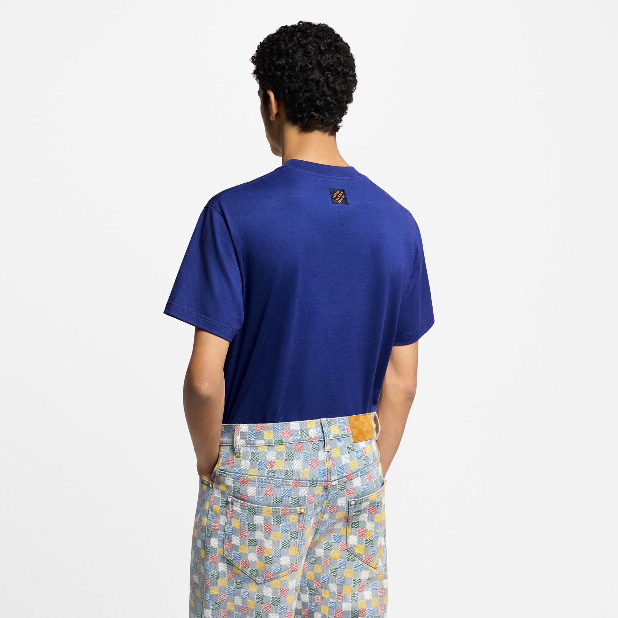  Ready to Wear Camisetas y camisas tipo polo Playera de algodón con cristales | Louis Vuitton ® (Ampliar producto)