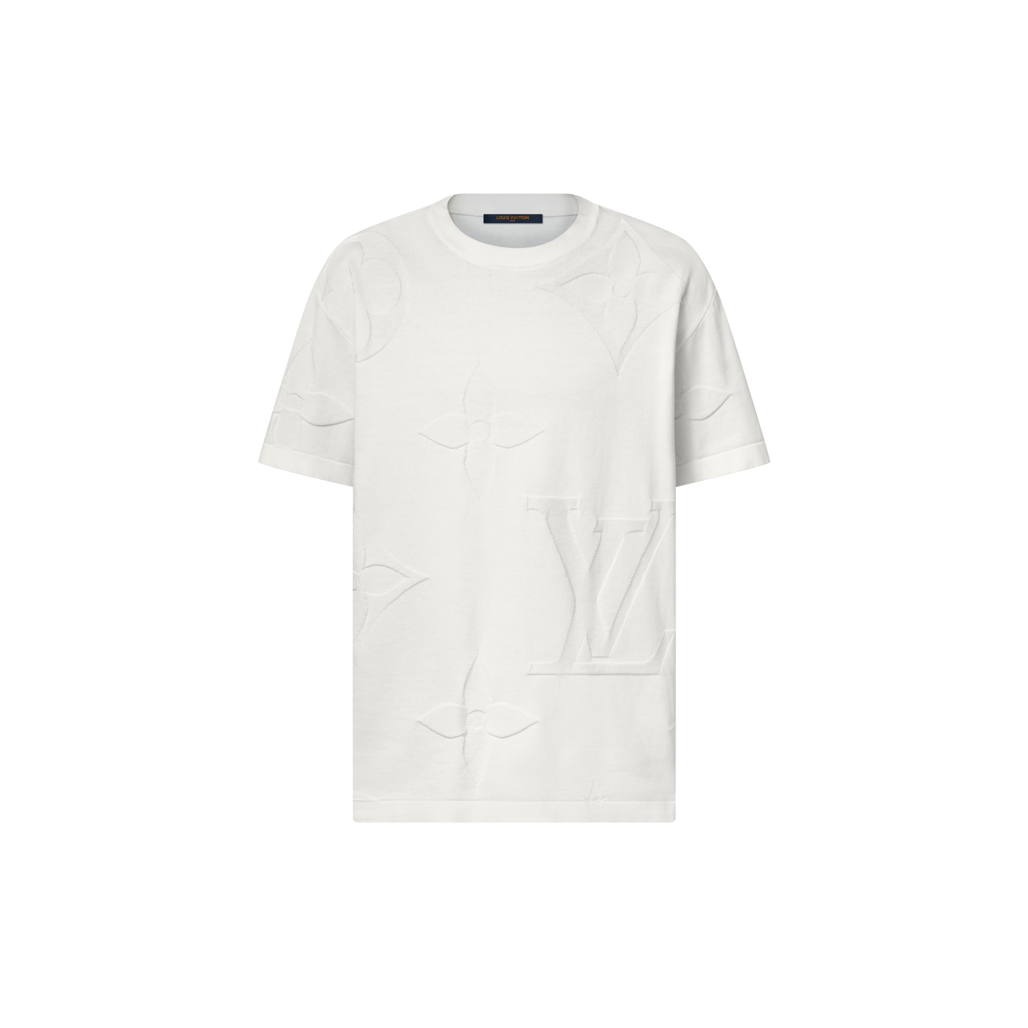  Ready to Wear Todo el Ready-To-Wear Playera de algodón de manga corta con motivo Monograma | Louis Vuitton ® (Ampliar producto)