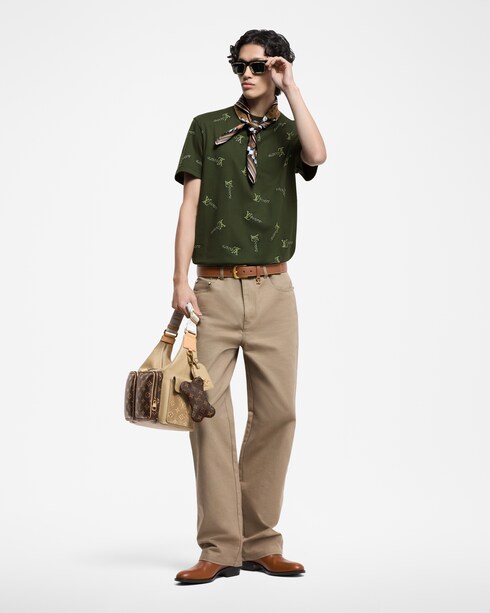 Ready to Wear Camisetas y camisas tipo polo Playera de algodón en Jacquard | Louis Vuitton ®