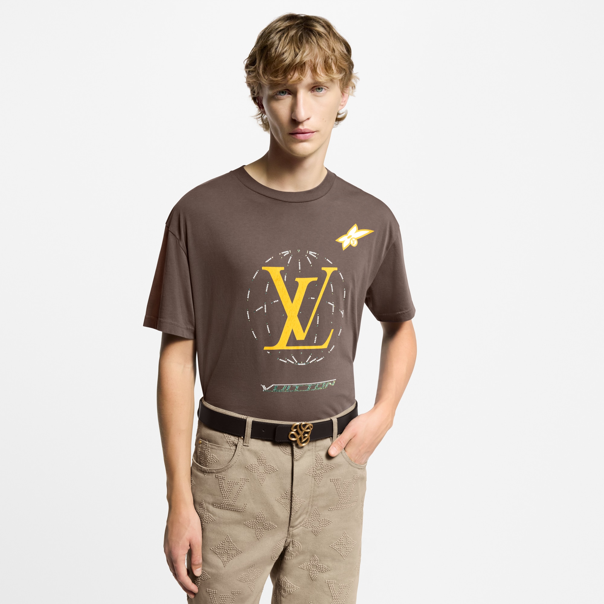  Ready to Wear Camisetas y camisas tipo polo Playera de algodón lavado | Louis Vuitton ® (Ampliar producto)