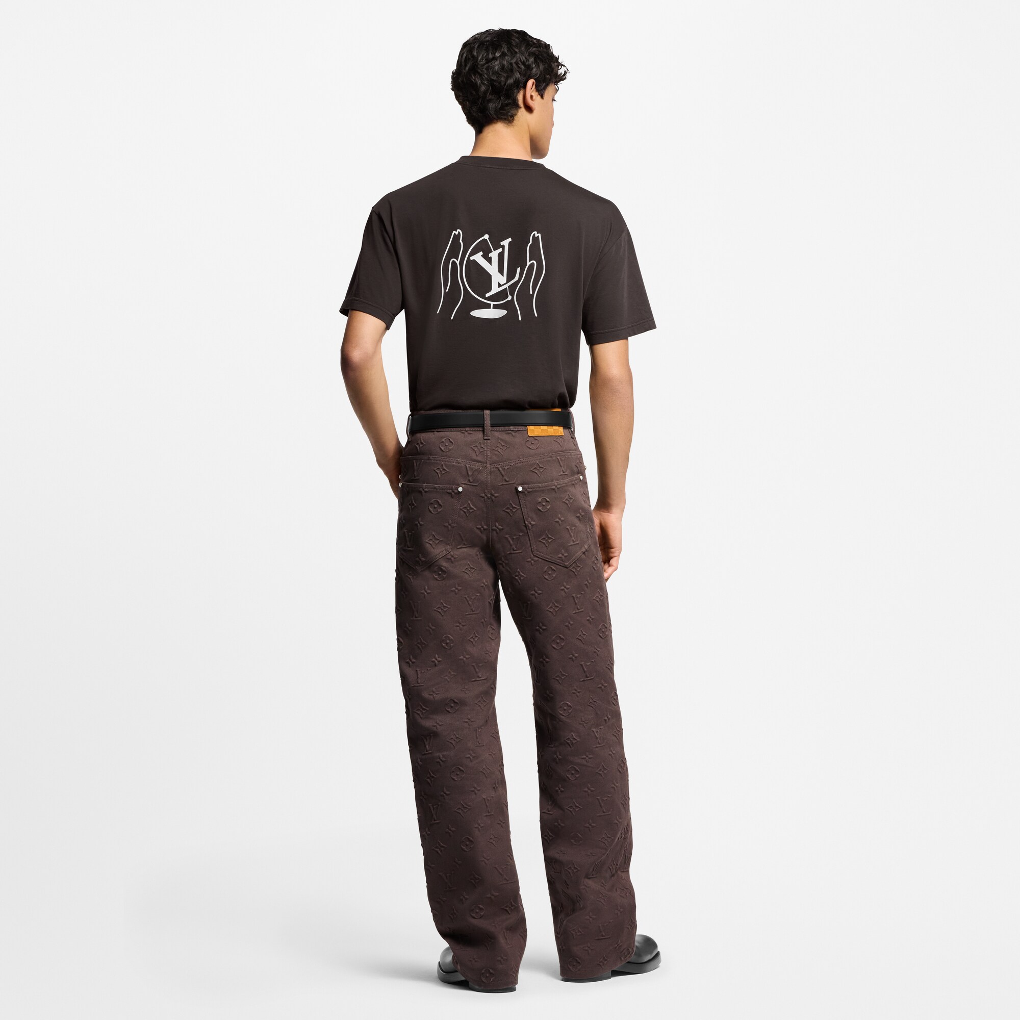  Ready to Wear Camisetas y camisas tipo polo Playera de algodón lavado con estampado | Louis Vuitton ® (Ampliar producto)