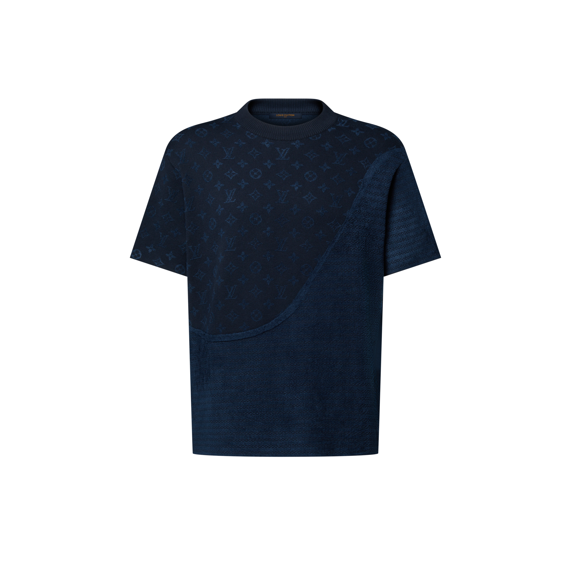  Ready to Wear Todo el Ready-To-Wear Playera de cuello redondo de manga corta en Jacquard gráfico | Louis Vuitton ® (Ampliar producto)