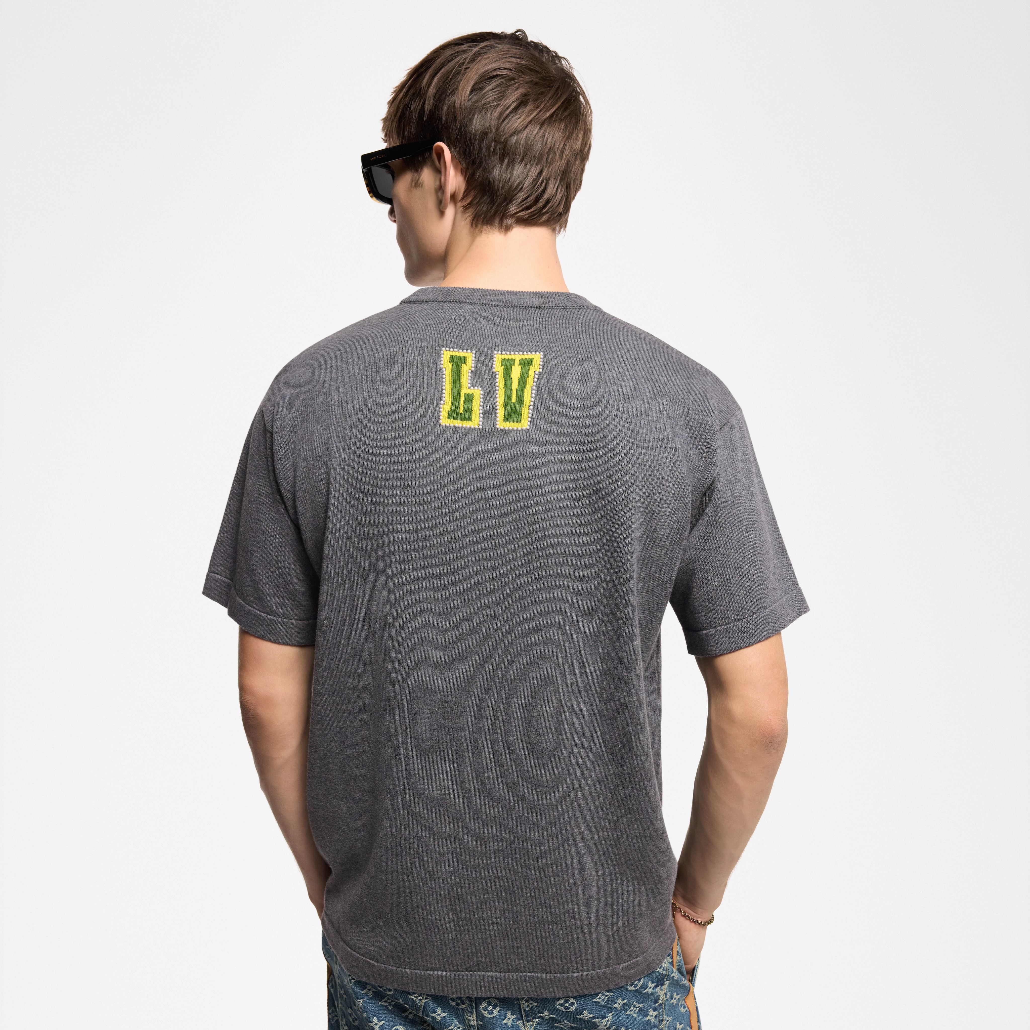  Ready to Wear Todo el Ready-To-Wear Playera de cuello redondo en algodón | Louis Vuitton ® (Ampliar producto)