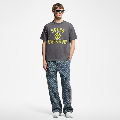 Ready to Wear Todo el Ready-To-Wear Playera de cuello redondo en algodón | Louis Vuitton ® (Ampliar producto)