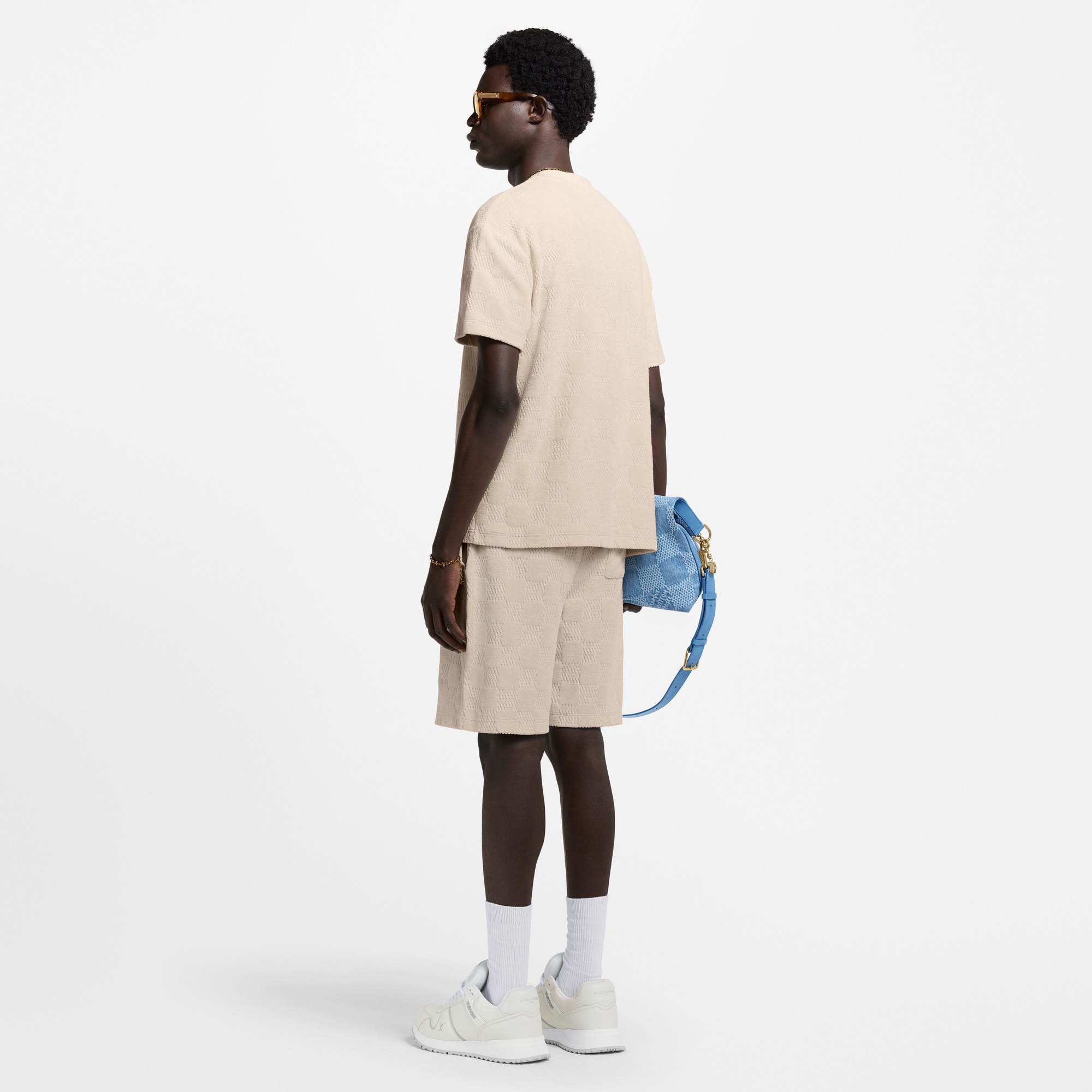  Ready to Wear Camisetas y camisas tipo polo Playera de felpa francesa Damier | Louis Vuitton ® (Ampliar producto)