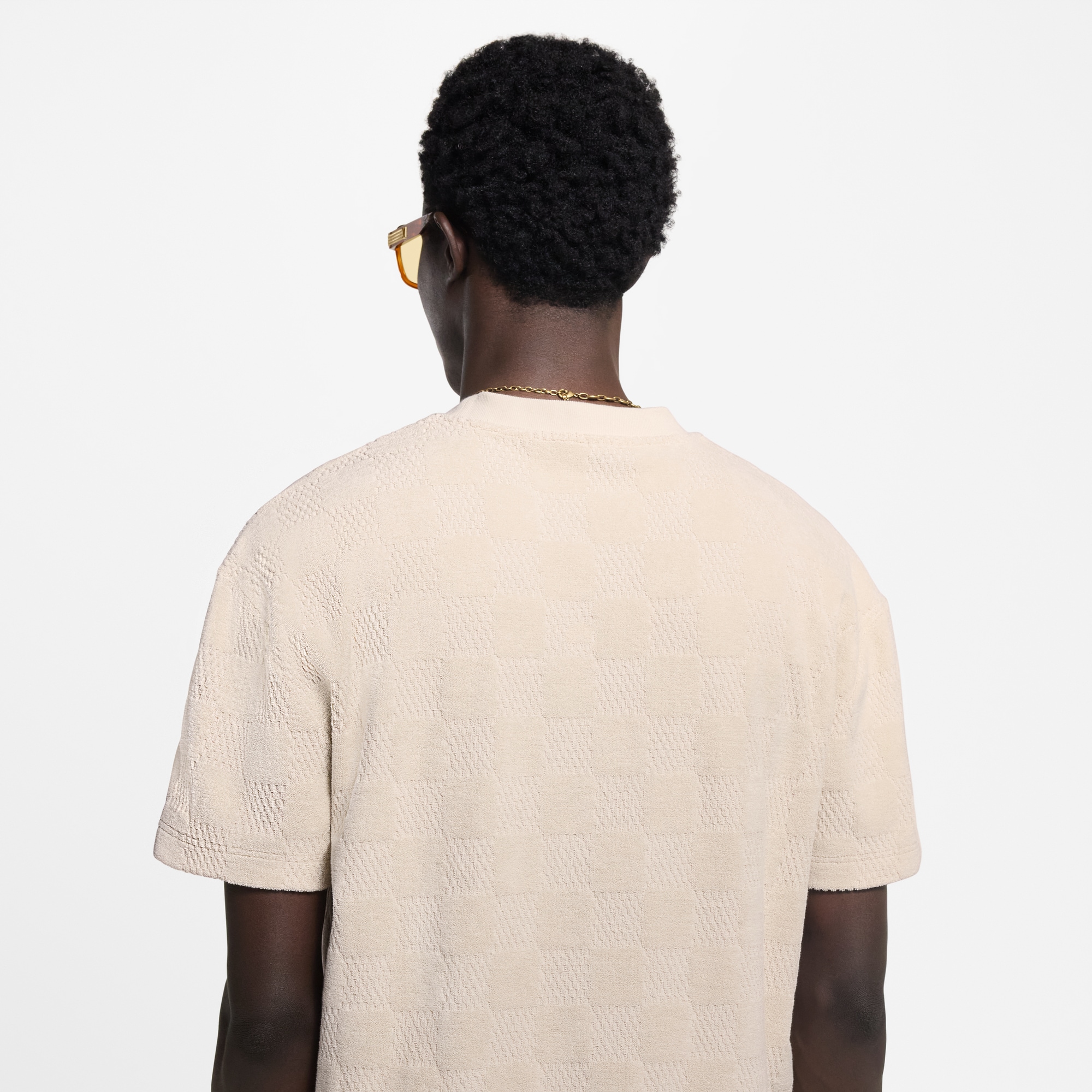  Ready to Wear Camisetas y camisas tipo polo Playera de felpa francesa Damier | Louis Vuitton ® (Ampliar producto)