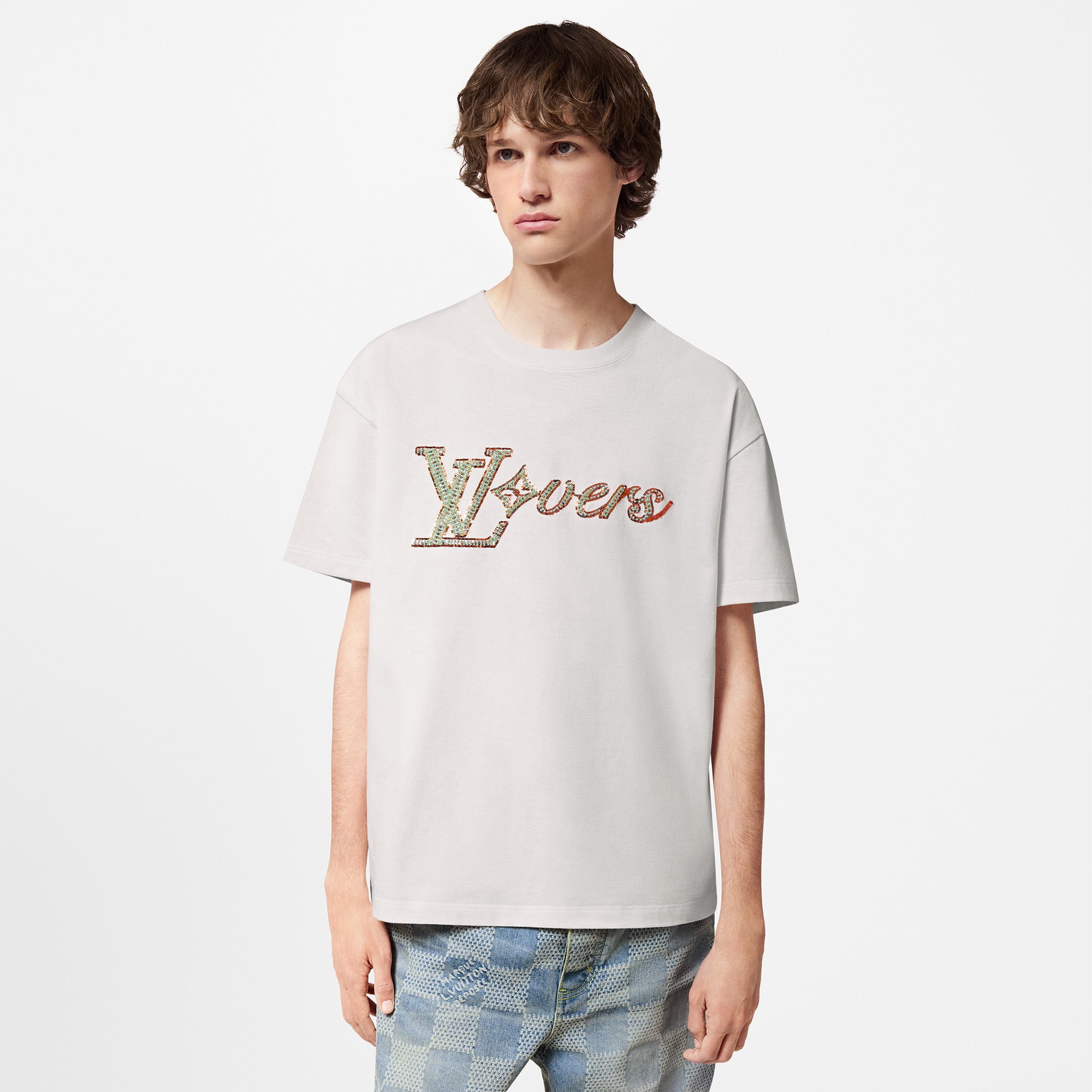  Ready to Wear Camisetas y camisas tipo polo Playera de manga corta bordada | Louis Vuitton ® (Ampliar producto)