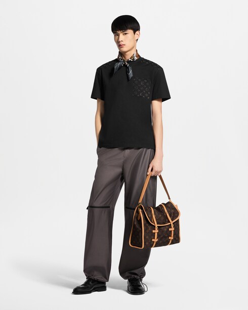 Prêt-à-Porter Tee-shirts et Polos Short-Sleeved Reflective Signature T-Shirt | Louis Vuitton ®