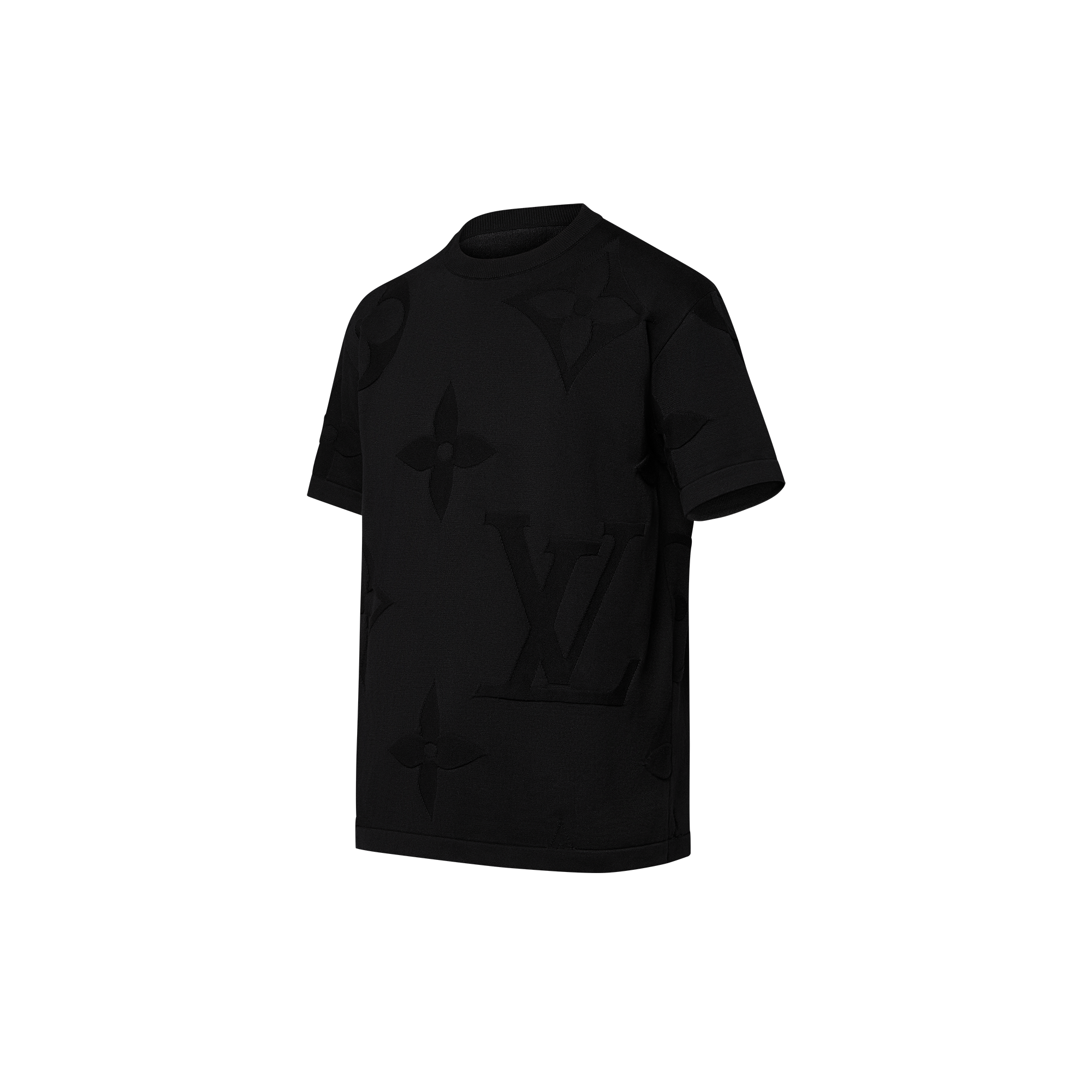  Ready to Wear Prendas tejidas y sudaderas Playera de manga corta con motivo Monograma | Louis Vuitton ® (Ampliar producto)