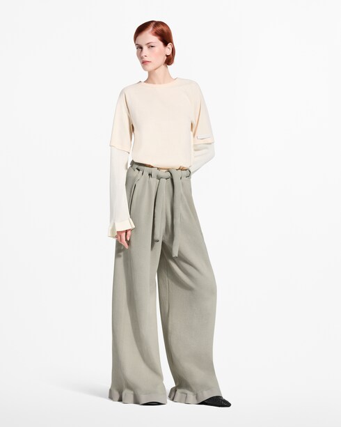 Ready-to-Wear Tops Layer-Effect Long-Sleeved T-Shirt | Louis Vuitton ®