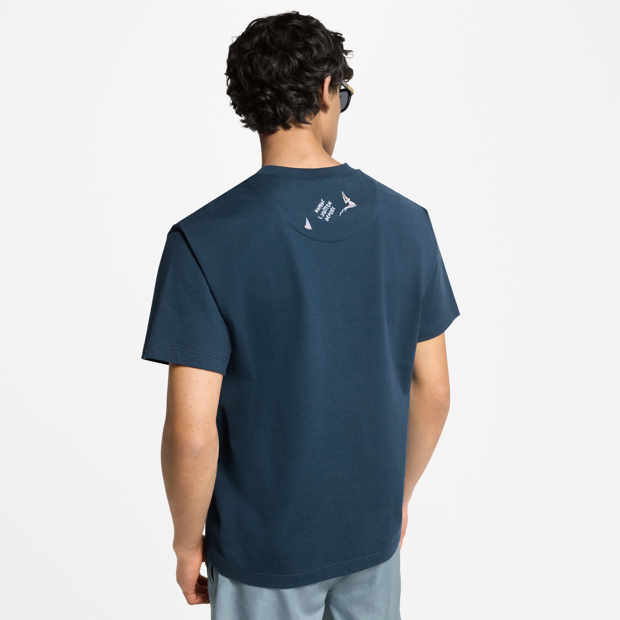  Ready to Wear Camisetas y camisas tipo polo Playera en algodón bordado | Louis Vuitton ® (Ampliar producto)