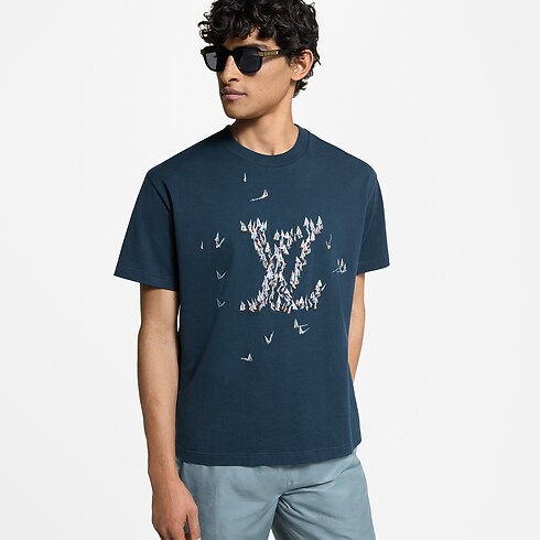 Ready to Wear Camisetas y camisas tipo polo Playera en algodón bordado | Louis Vuitton ® (Ampliar producto)