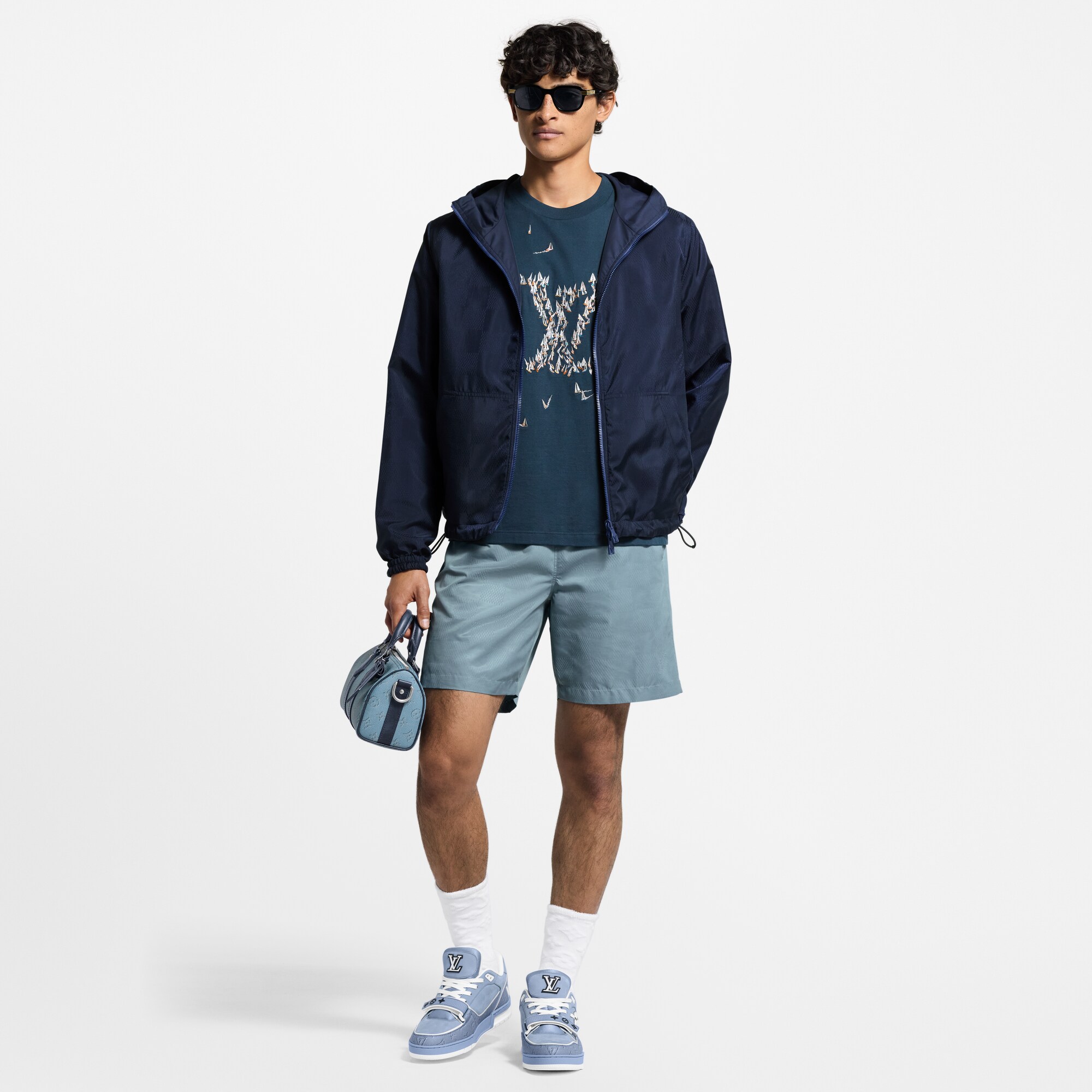  Ready to Wear Camisetas y camisas tipo polo Playera en algodón bordado | Louis Vuitton ® (Ampliar producto)