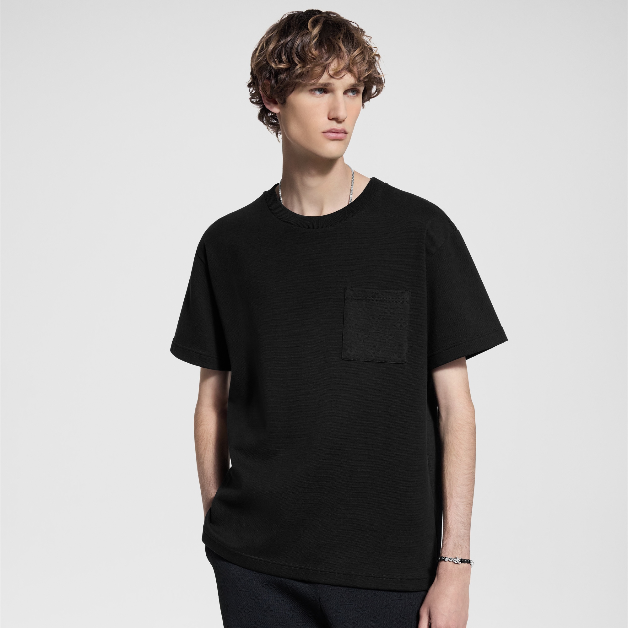  Ready to Wear Camisetas y camisas tipo polo Playera en piqué de algodón | Louis Vuitton ® (Ampliar producto)
