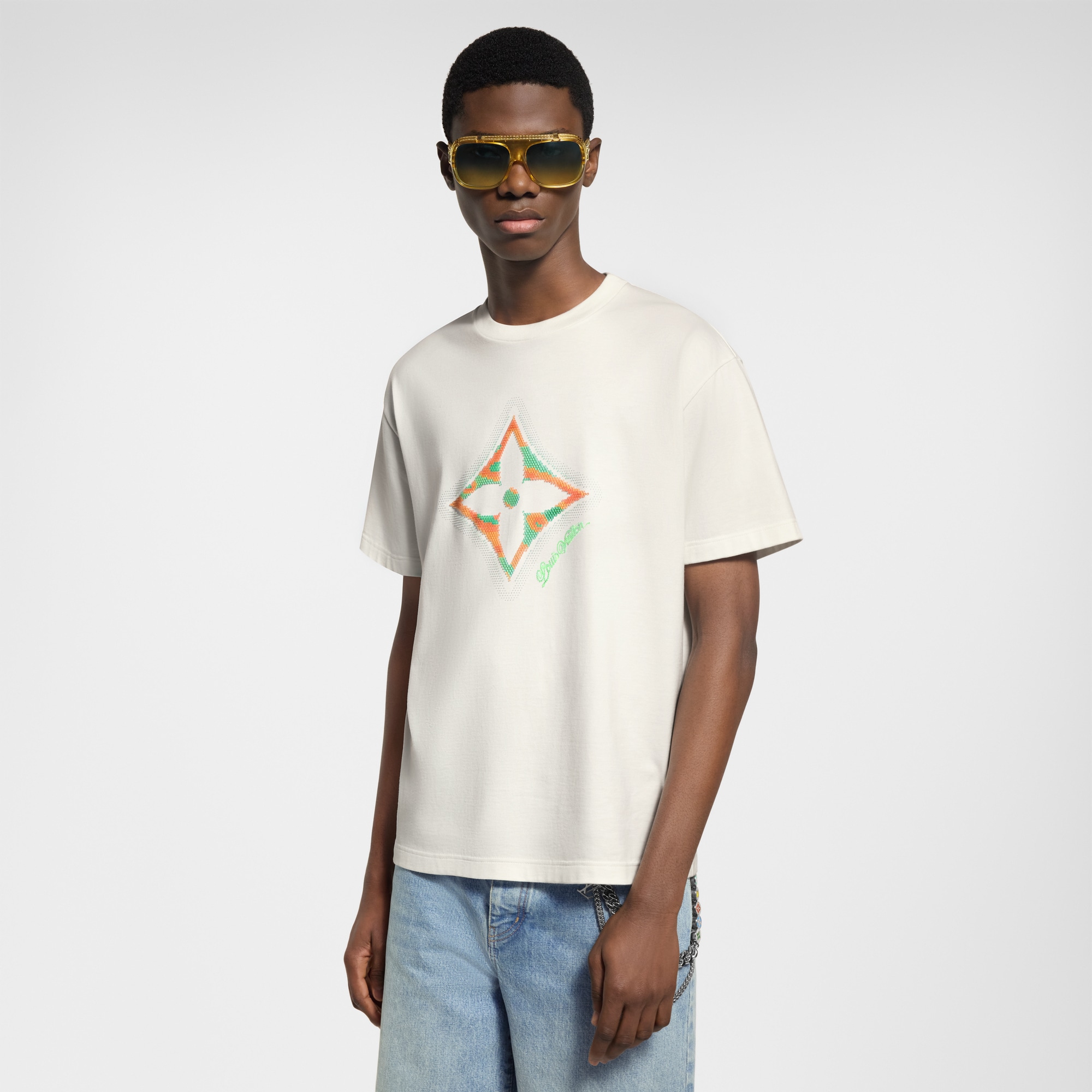  Ready to Wear Camisetas y camisas tipo polo Playera estampada en 3D con flor Monograma | Louis Vuitton ® (Ampliar producto)